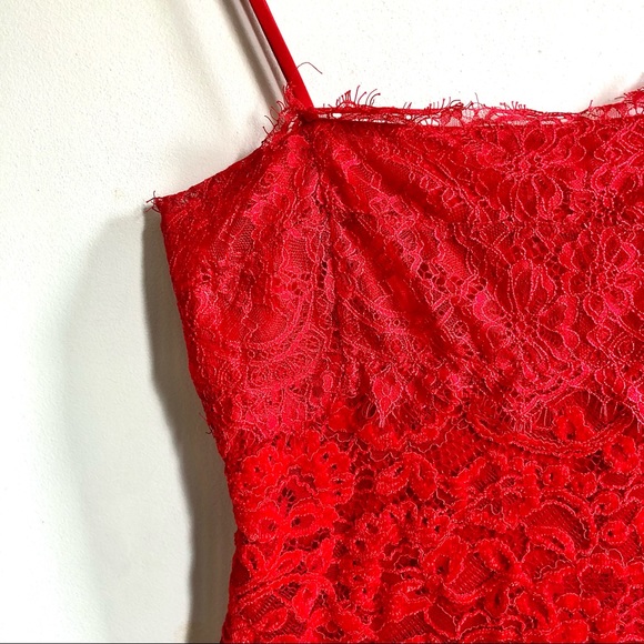 Revolve Majorelle Apollo Mini Dress Racing Red - Picture 3 of 8